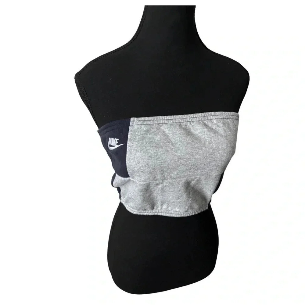 Frankie Collective | Rework  Nike Patchwork Bandeau Top | Size L